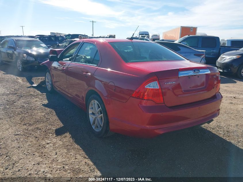 2012 Ford Fusion Sel VIN: 3FAHP0JA9CR362876 Lot: 38247117