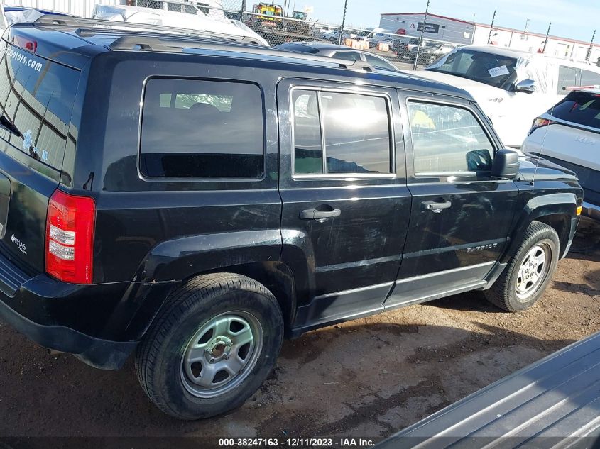 2016 Jeep Patriot Sport VIN: 1C4NJPBB7GD576097 Lot: 38247163