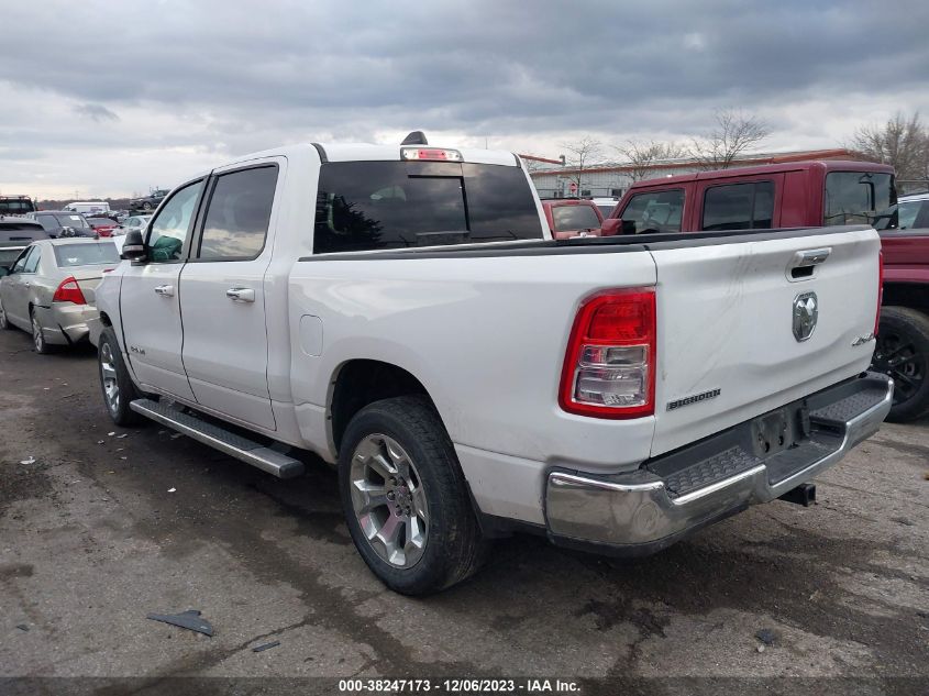 2019 Ram 1500 Big Horn/Lone Star 4X4 5'7" Box VIN: 1C6RRFFG6KN743702 Lot: 38247173