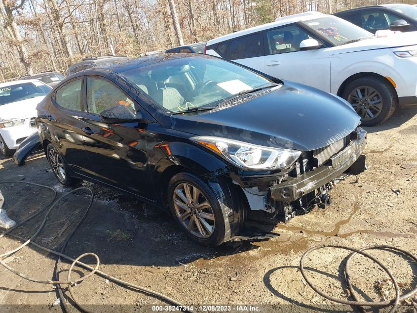 KMHDH4AE4GU628413 2016 Hyundai Elantra Se