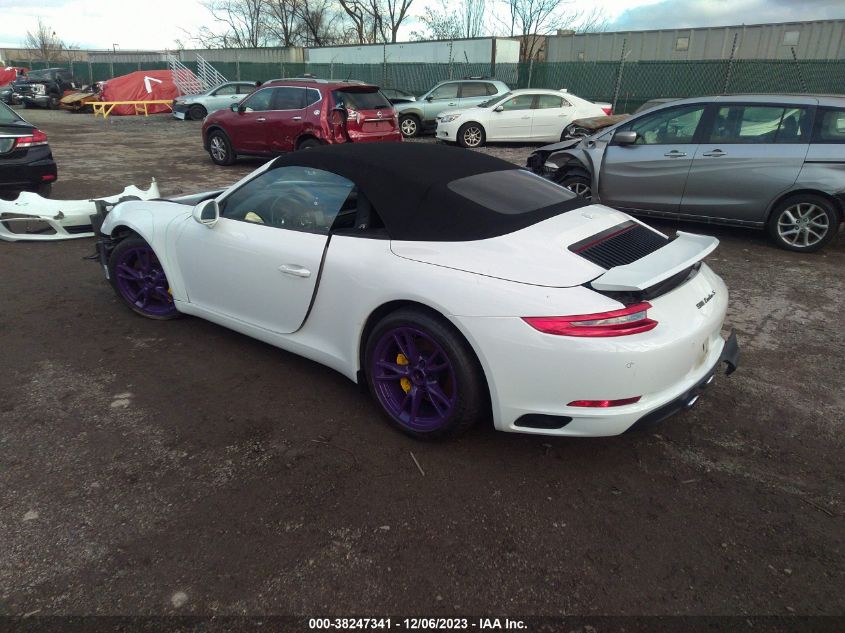 2017 Porsche 911 Carrera S VIN: WP0CB2A97HS155810 Lot: 38247341