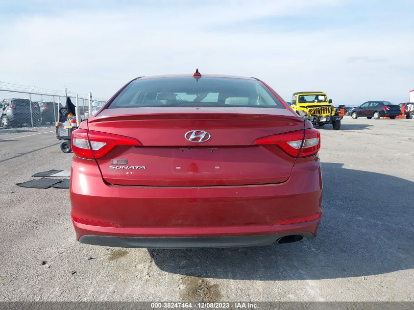 2015 Hyundai Sonata Se VIN: 5NPE24AF4FH201941 Lot: 38247464