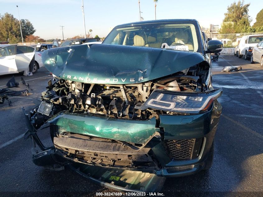 2020 Land Rover Range Rover Sport Hse Dynamic VIN: SALWR2SEXLA890390 Lot: 38247689