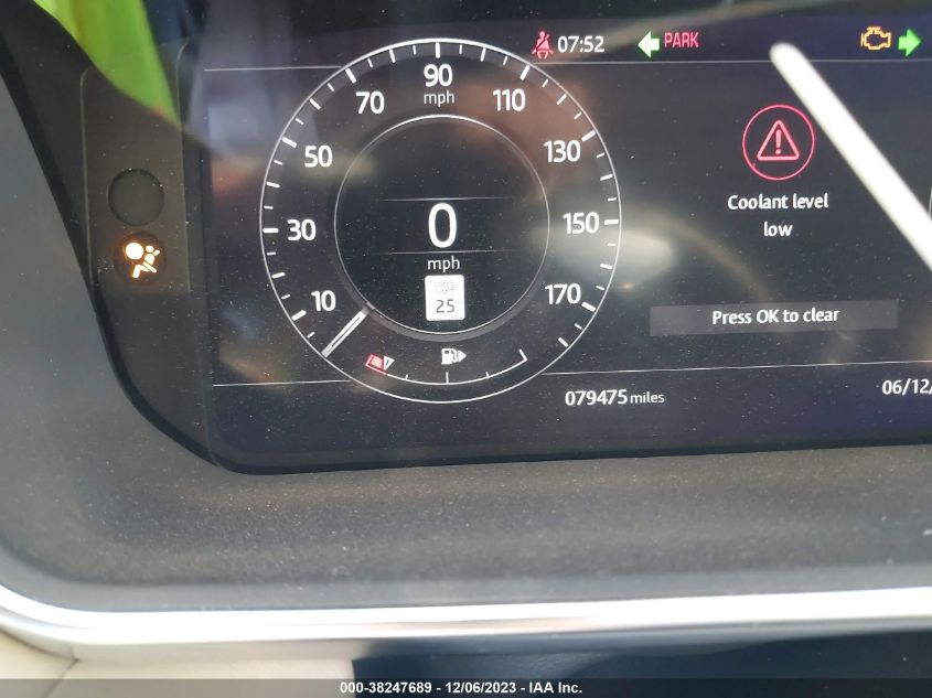 2020 Land Rover Range Rover Sport Hse Dynamic VIN: SALWR2SEXLA890390 Lot: 38247689