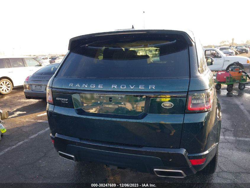 2020 Land Rover Range Rover Sport Hse Dynamic VIN: SALWR2SEXLA890390 Lot: 38247689