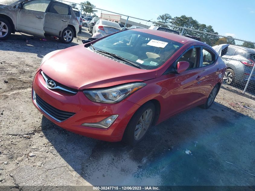 2014 Hyundai Elantra Se (Ulsan Plant) VIN: KMHDH4AE1EU083381 Lot: 38247715