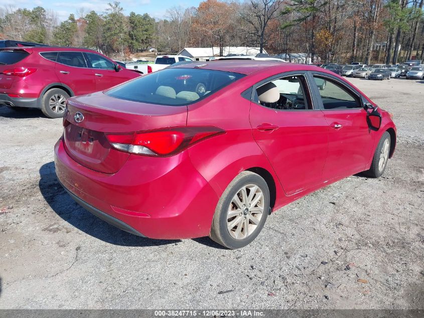 KMHDH4AE1EU083381 2014 Hyundai Elantra Se (Ulsan Plant)