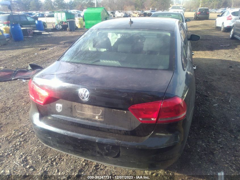 1VWAP7A38CC035631 2012 Volkswagen Passat 2.5L S