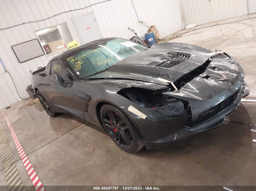 2018 Chevrolet Corvette Stingray VIN: 1G1YB2D77J5106510 Lot: 38247787