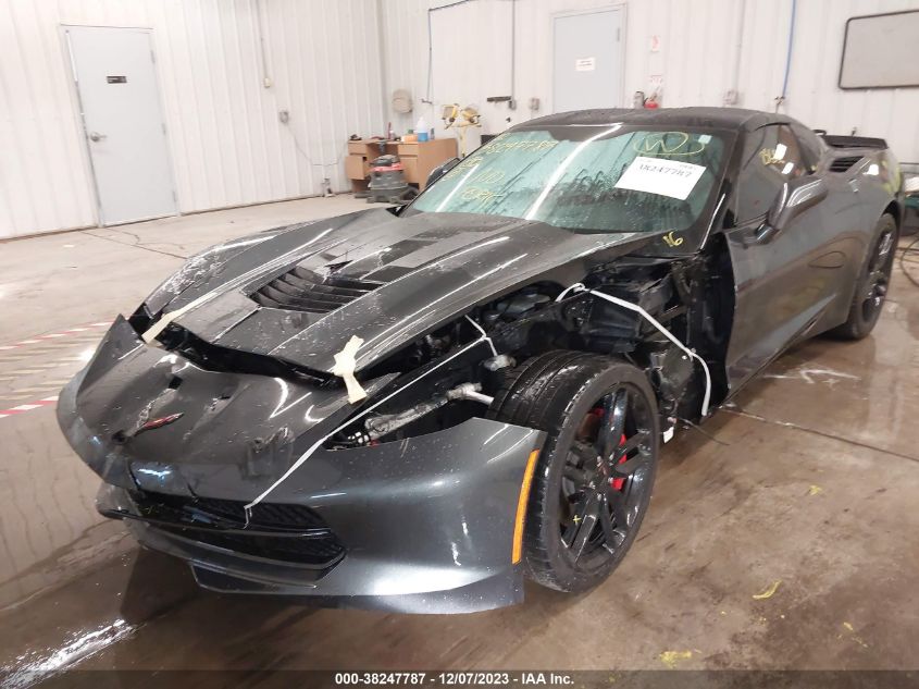 2018 Chevrolet Corvette Stingray VIN: 1G1YB2D77J5106510 Lot: 38247787