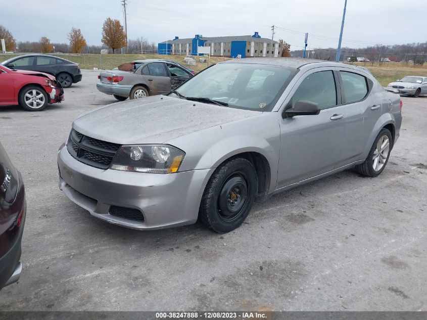 2014 Dodge Avenger Se VIN: 1C3CDZAB4EN227213 Lot: 38247888