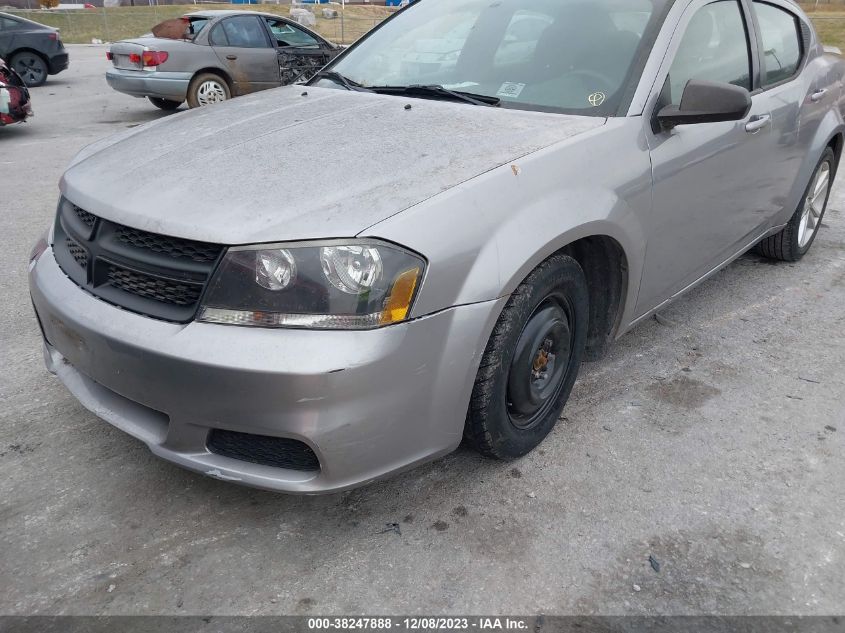 2014 Dodge Avenger Se VIN: 1C3CDZAB4EN227213 Lot: 38247888