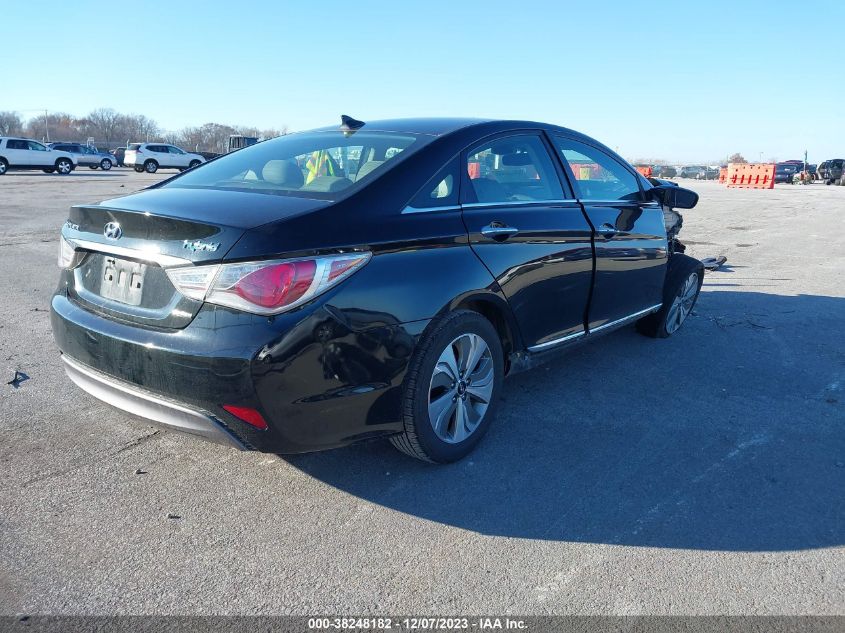 2013 Hyundai Sonata Hybrid Limited VIN: KMHEC4A45DA089615 Lot: 38248182