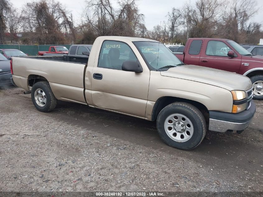 2006 Chevrolet Silverado 1500 Work Truck VIN: 3GCEC14V06G154186 Lot: 38248192