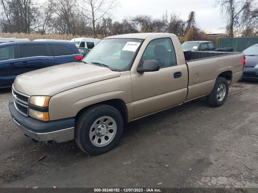 2006 Chevrolet Silverado 1500 Work Truck VIN: 3GCEC14V06G154186 Lot: 38248192