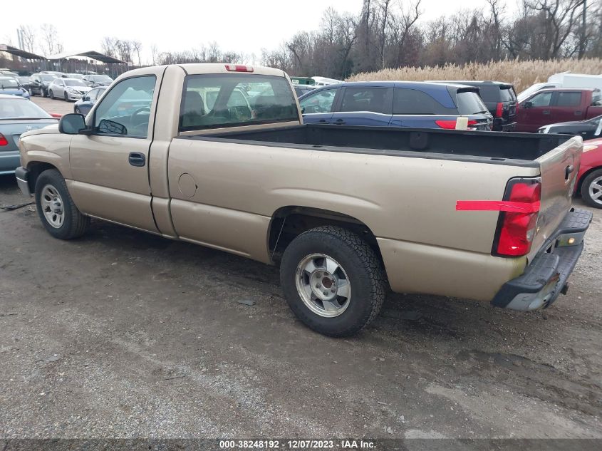 2006 Chevrolet Silverado 1500 Work Truck VIN: 3GCEC14V06G154186 Lot: 38248192