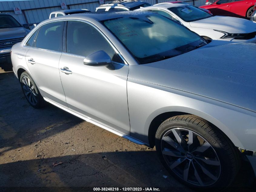 2020 Audi A4 Premium Plus 40 Tfsi Front-Wheel Drive S Tronic VIN: WAUHMAF41LA055690 Lot: 38248218