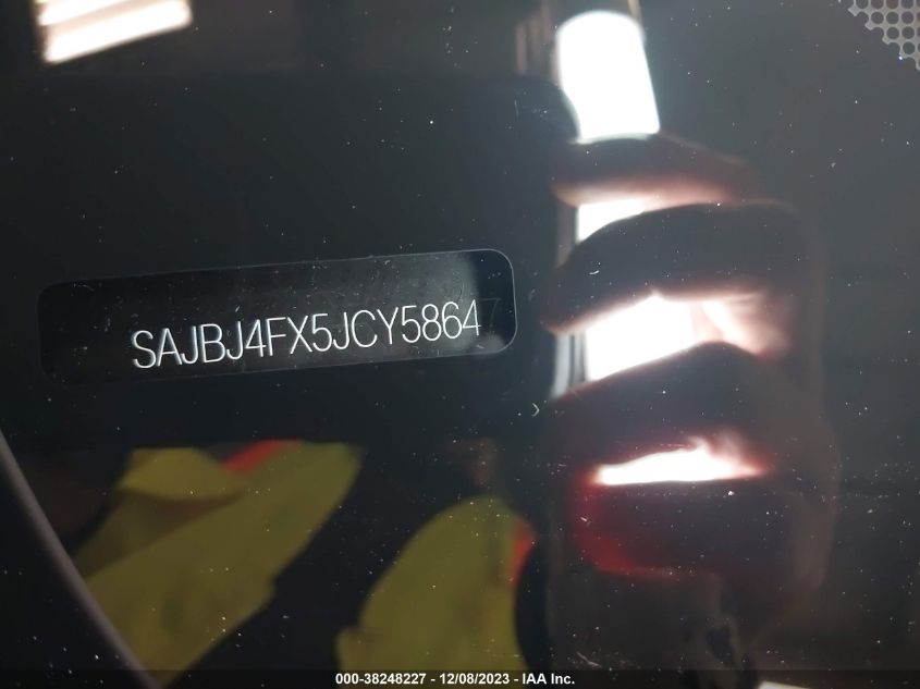 2018 Jaguar Xf 25T Premium VIN: SAJBJ4FX5JCY58647 Lot: 38248227