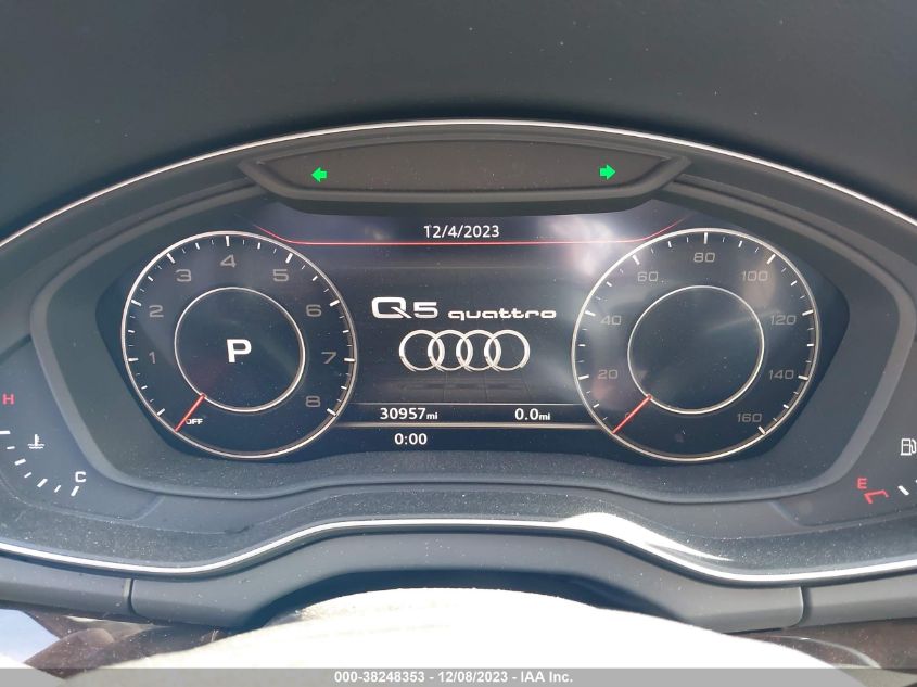 2018 Audi Q5 VIN: WA1BNAFYXJ2196817 Lot: 38248353