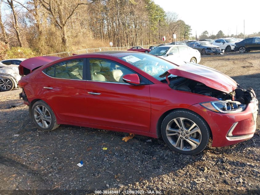 KMHD84LF1HU139832 2017 Hyundai Elantra Limited