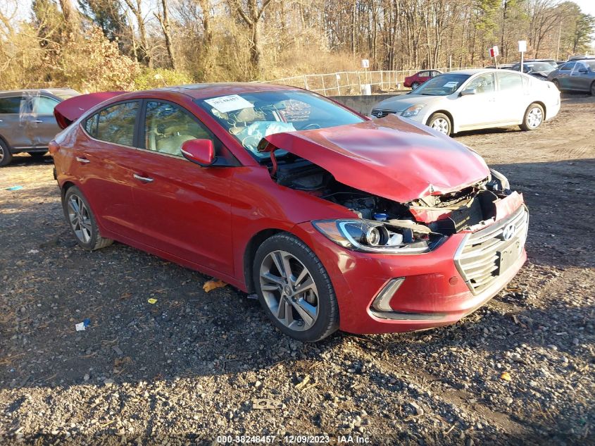 KMHD84LF1HU139832 2017 Hyundai Elantra Limited