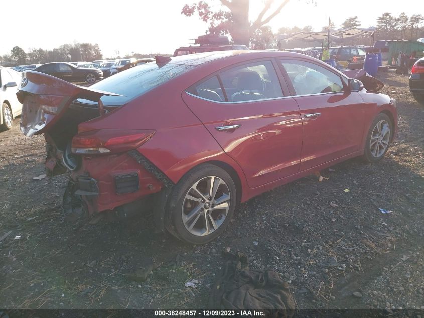 KMHD84LF1HU139832 2017 Hyundai Elantra Limited