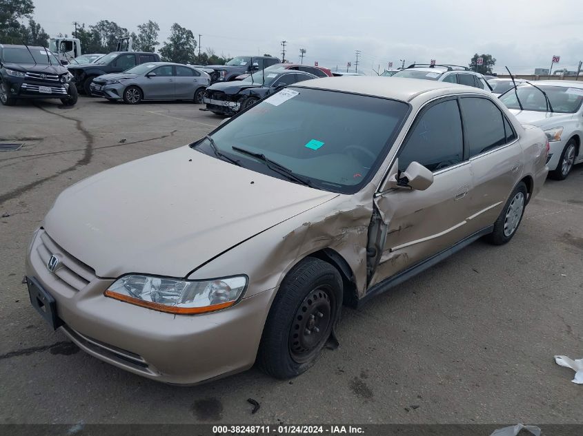 2001 Honda Accord Sdn Lx VIN: 3HGCG66511G702843 Lot: 38248711