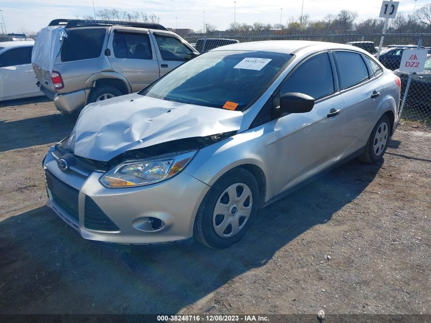 2013 Ford Focus S VIN: 1FADP3E28DL380420 Lot: 38248716