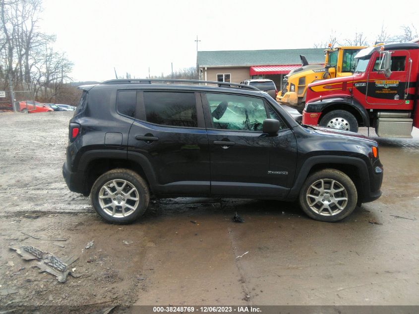 2019 Jeep Renegade Sport 4X4 VIN: ZACNJBAB2KPJ75746 Lot: 38248769