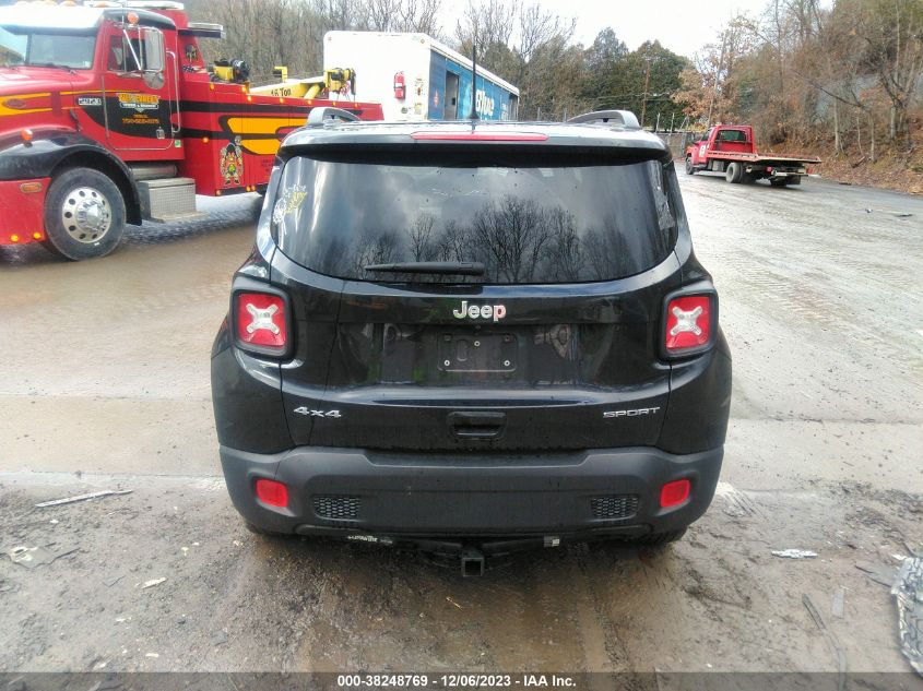 2019 Jeep Renegade Sport 4X4 VIN: ZACNJBAB2KPJ75746 Lot: 38248769