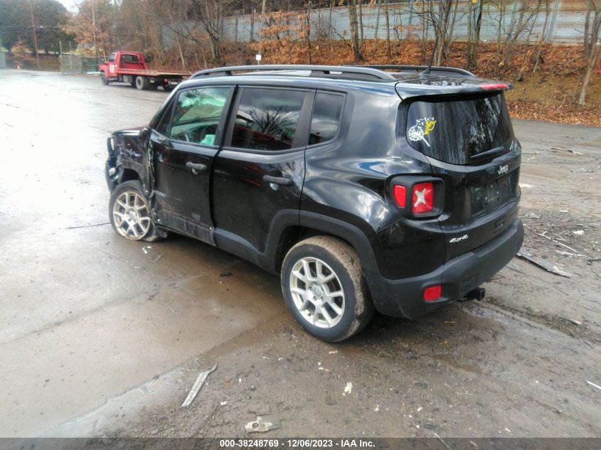 2019 Jeep Renegade Sport 4X4 VIN: ZACNJBAB2KPJ75746 Lot: 38248769