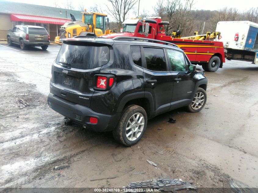 2019 Jeep Renegade Sport 4X4 VIN: ZACNJBAB2KPJ75746 Lot: 38248769