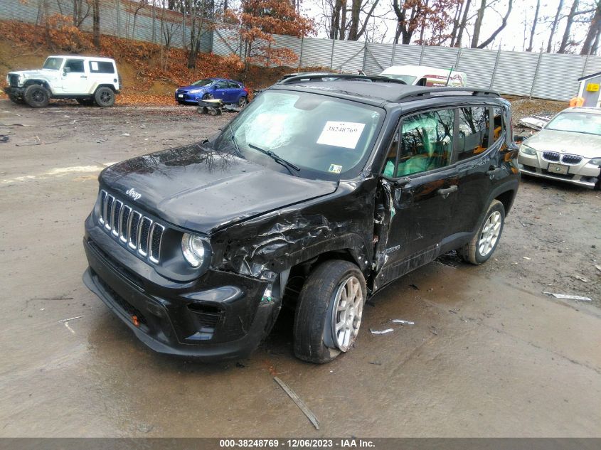 2019 Jeep Renegade Sport 4X4 VIN: ZACNJBAB2KPJ75746 Lot: 38248769