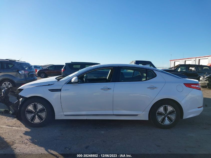 KNAGM4AD4D5044892 2013 Kia Optima Hybrid Lx