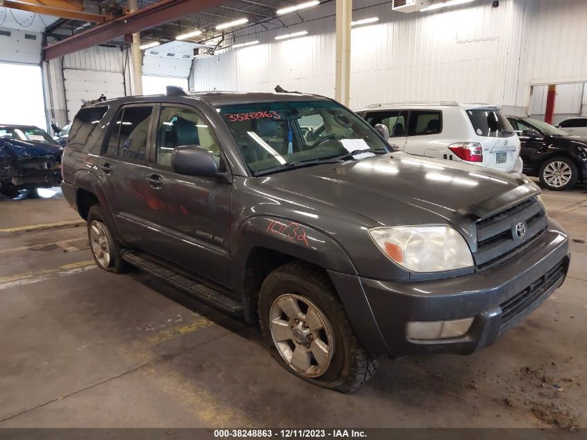 2005 Toyota 4Runner Limited V6 VIN: JTEBU17R150075820 Lot: 38248863