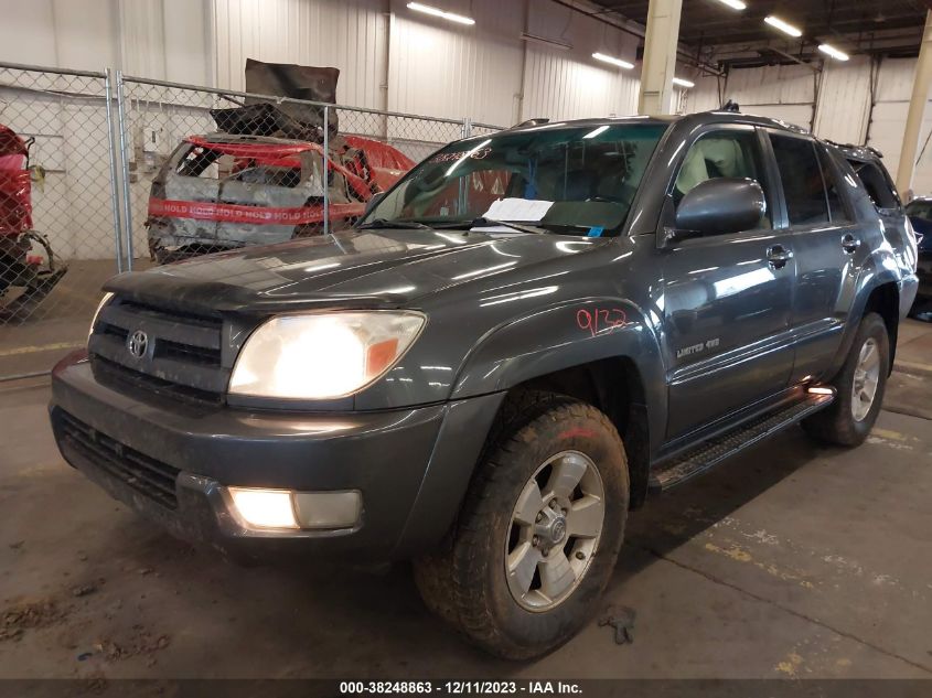 2005 Toyota 4Runner Limited V6 VIN: JTEBU17R150075820 Lot: 38248863