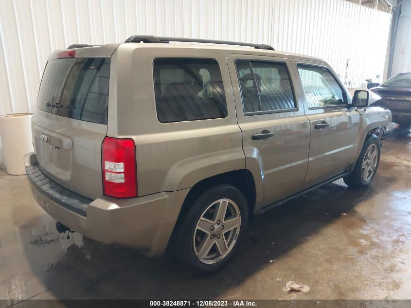 2008 Jeep Patriot Sport VIN: 1J8FF28W18D612850 Lot: 38248871