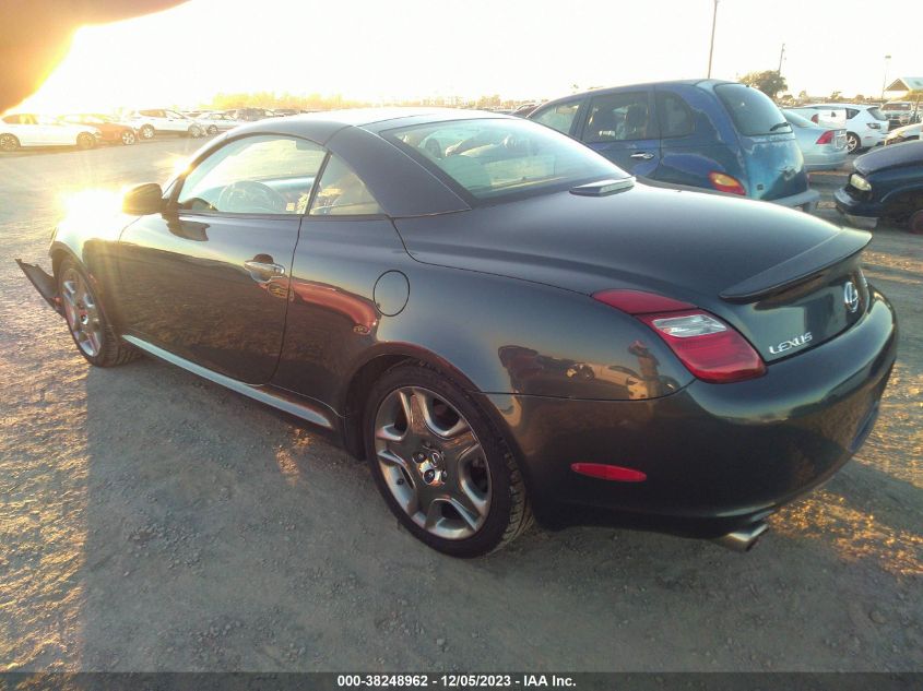 2008 Lexus Sc 430 VIN: JTHFN45Y089019123 Lot: 38248962