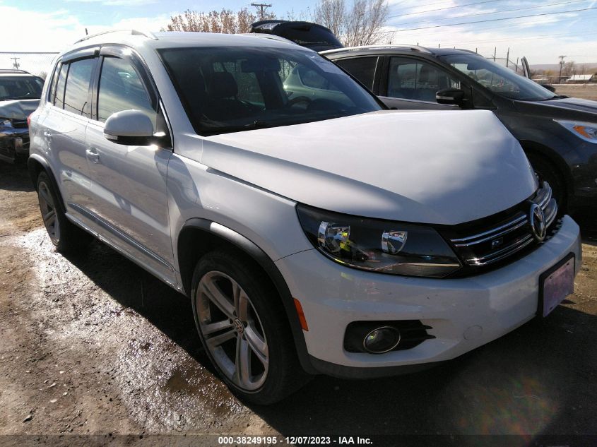 2016 Volkswagen Tiguan R-Line VIN: WVGAV7AX3GW008476 Lot: 38249195