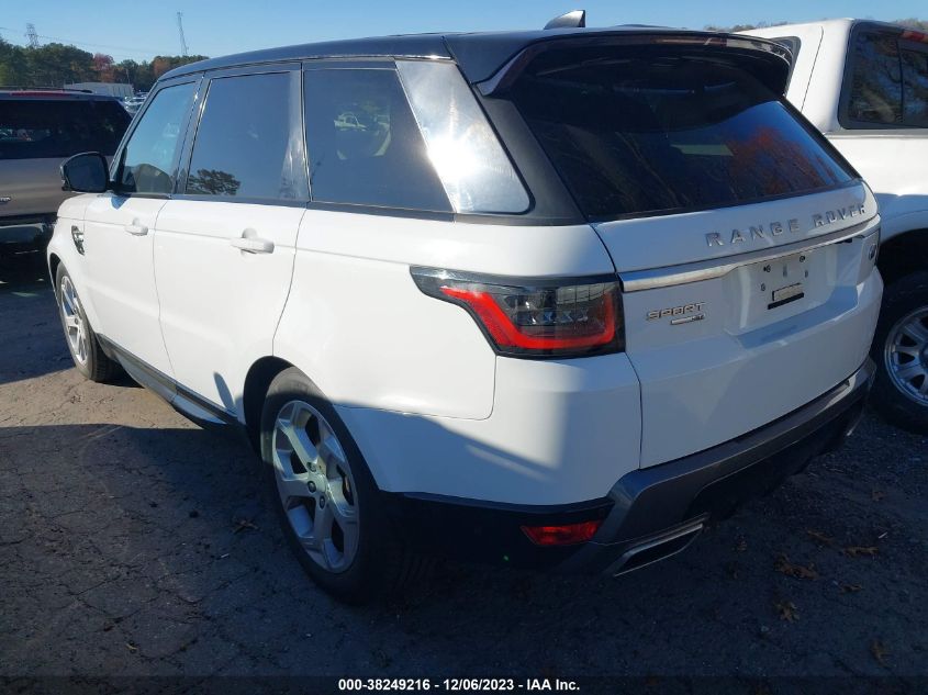 2018 Land Rover Range Rover Sport Hse VIN: SALWR2RV5JA189307 Lot: 38249216