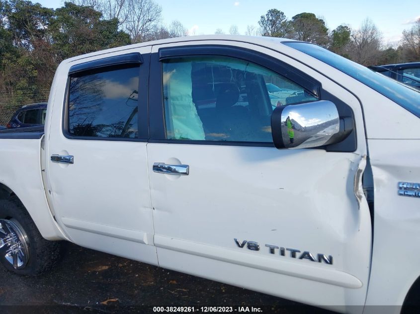 2012 Nissan Titan Sv VIN: 1N6BA0ED7CN316596 Lot: 38249261