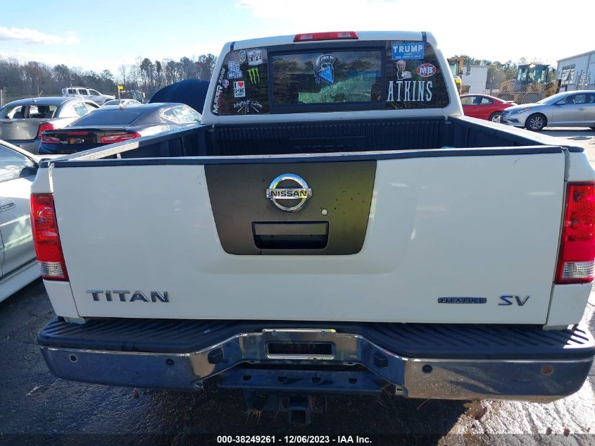 2012 Nissan Titan Sv VIN: 1N6BA0ED7CN316596 Lot: 38249261