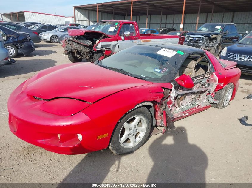 2000 Pontiac Firebird VIN: 2G2FS22K2Y2137454 Lot: 38249395