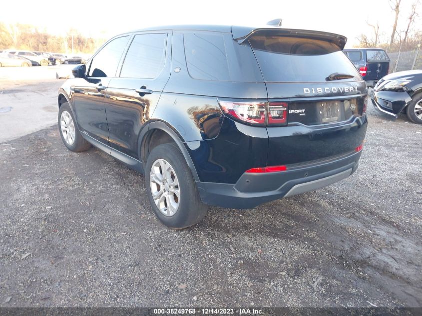 2020 Land Rover Discovery Sport Standard VIN: SALCK2FXXLH835481 Lot: 38249768