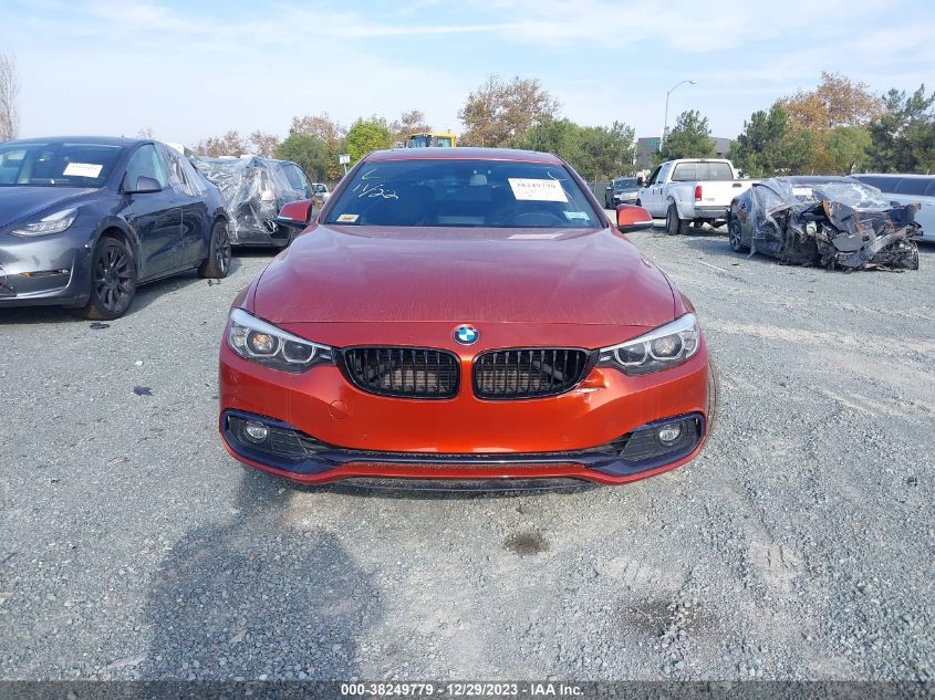 2018 BMW 4 Series 430I VIN: WBA4J1C58JBA29974 Lot: 38249779