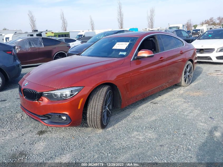 2018 BMW 4 Series 430I VIN: WBA4J1C58JBA29974 Lot: 38249779