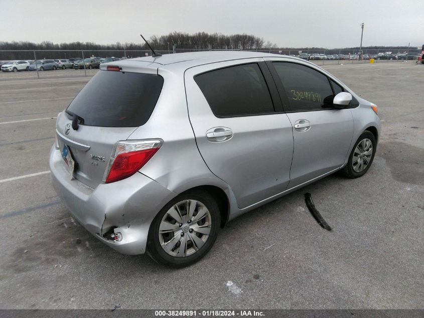 2012 Toyota Yaris Le VIN: JTDKTUD31CD528879 Lot: 38249891