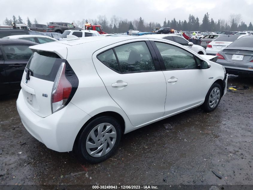 2015 Toyota Prius C Two VIN: JTDKDTB38F1101330 Lot: 38249943