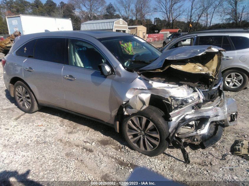 2014 Acura Mdx Technology Package VIN: 5FRYD3H45EB017657 Lot: 38250082