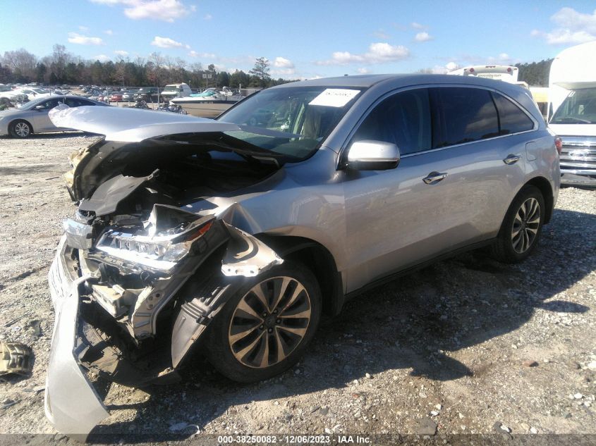 2014 Acura Mdx Technology Package VIN: 5FRYD3H45EB017657 Lot: 38250082